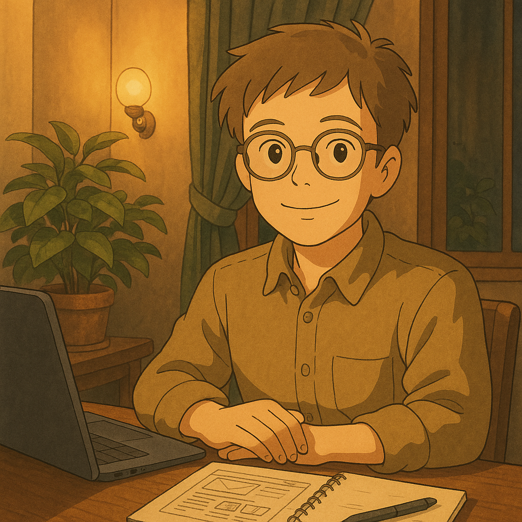 Illustrated portrait of me